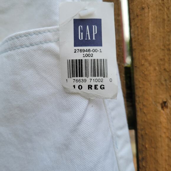 GAP Long Lean Flared White Jeans - New With Tags sz10 - Picture 4 of 8